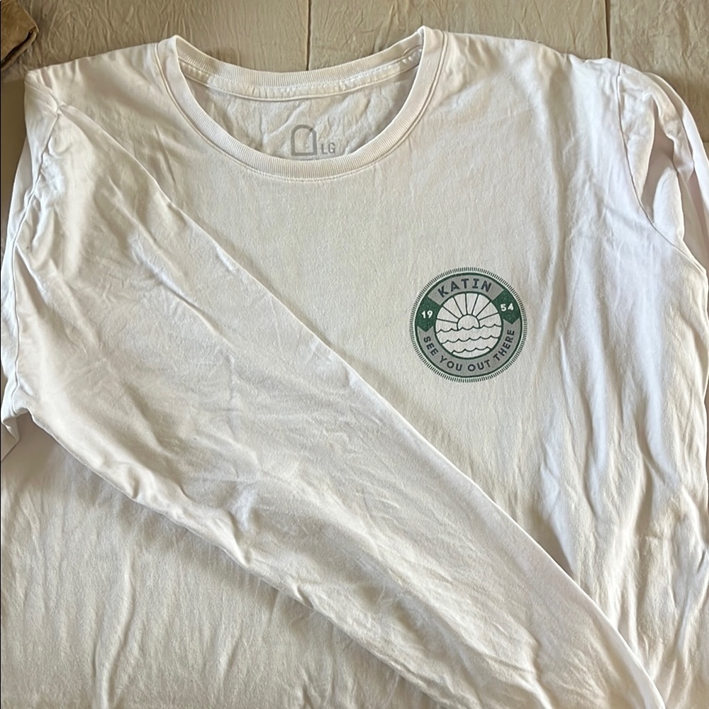 Katin white long sleeve. Large.